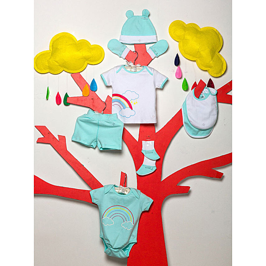 Joy of Little One Infant Gift Set Aqua