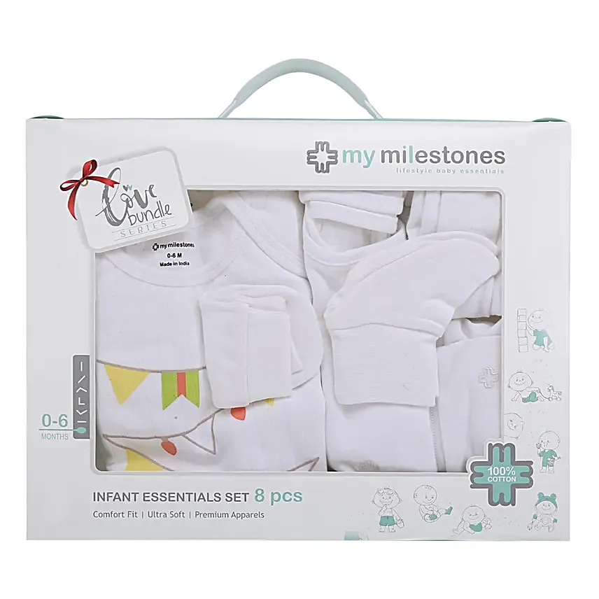 Joy of Little One Infant Gift Set White