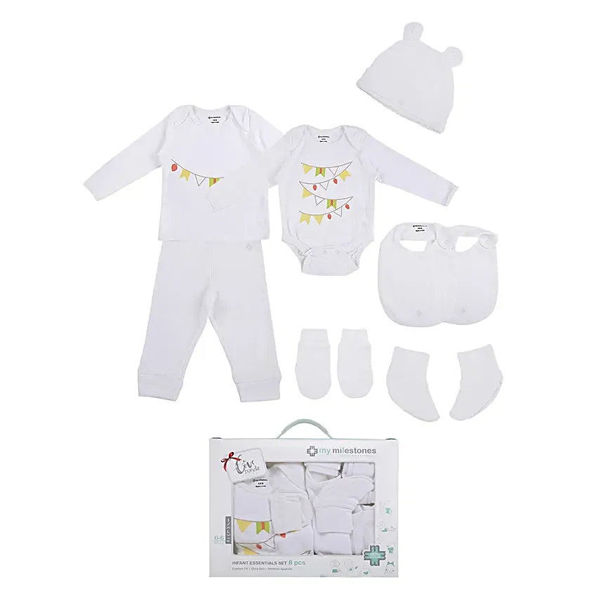 Joy of Little One Infant Gift Set White
