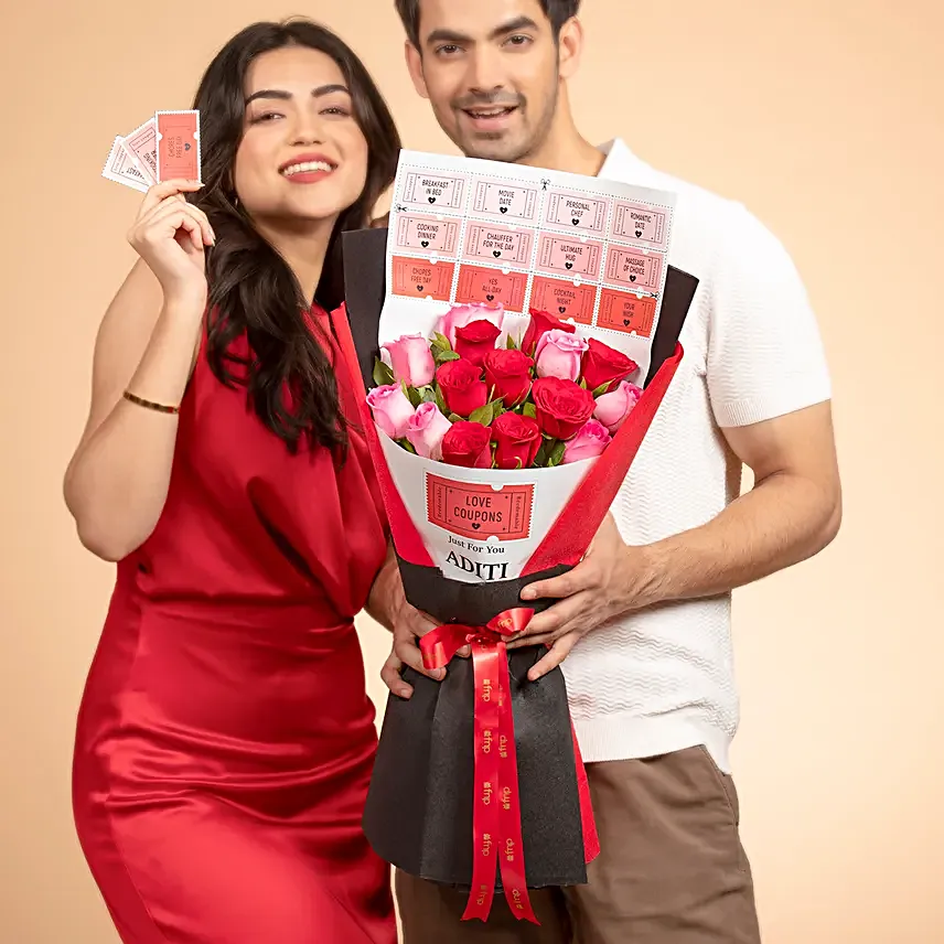 Joyful Love Coupon Roses