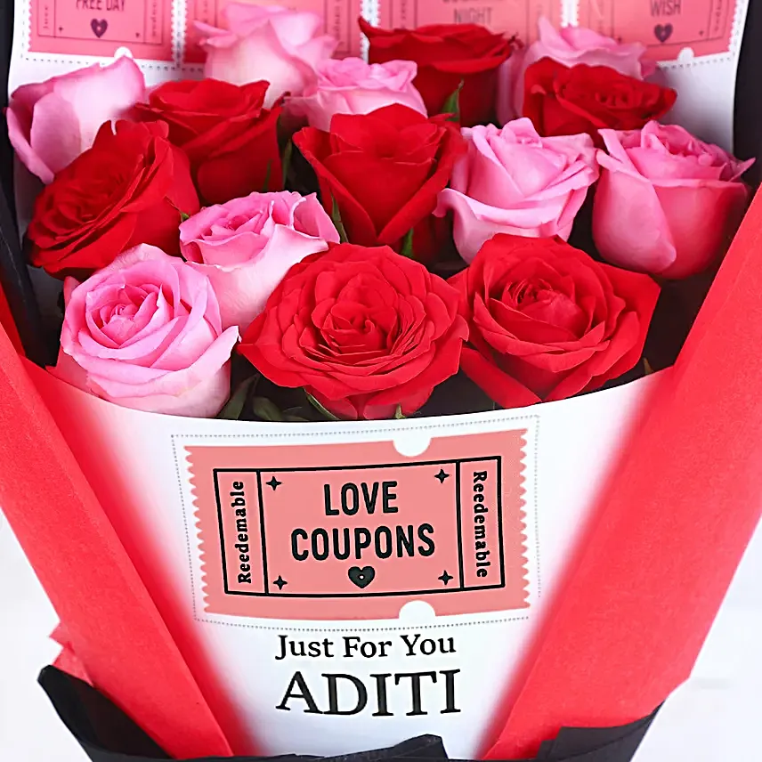 Joyful Love Coupon Roses