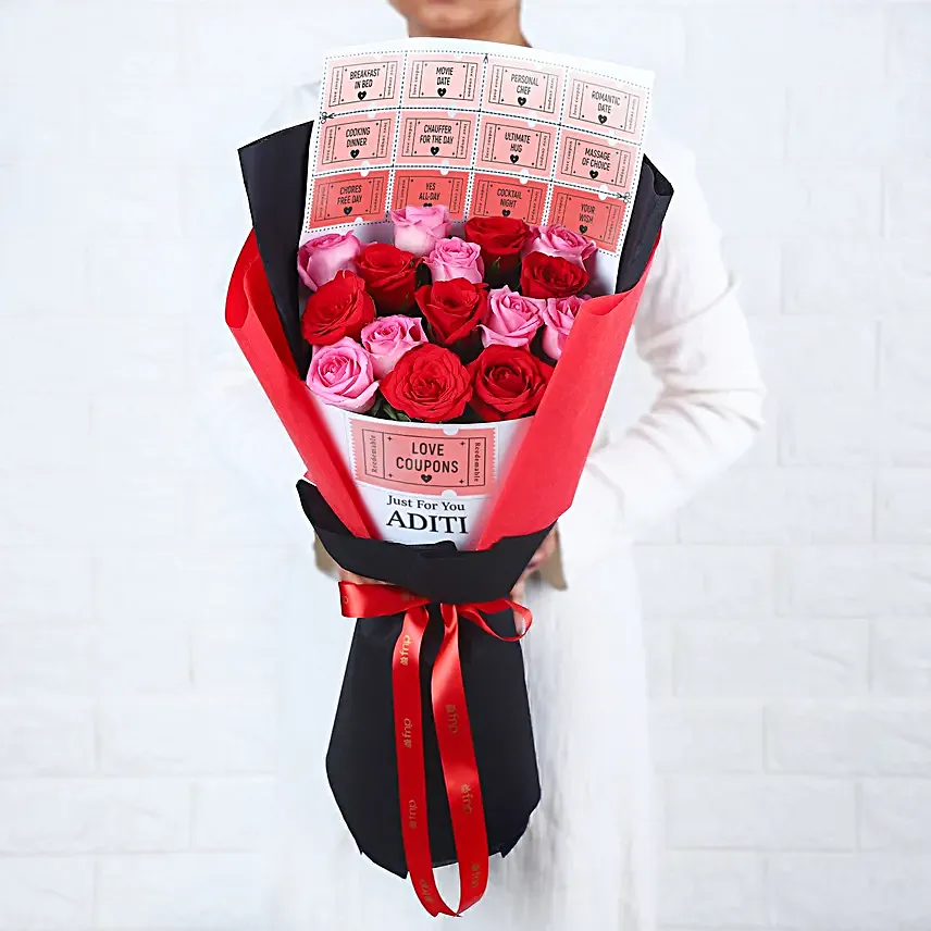 Joyful Love Coupon Roses