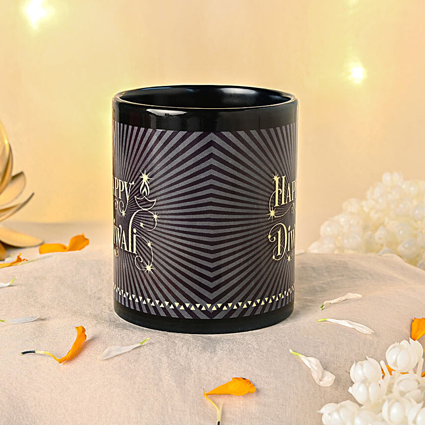 Joyful Mug N Diwali Diya Duo