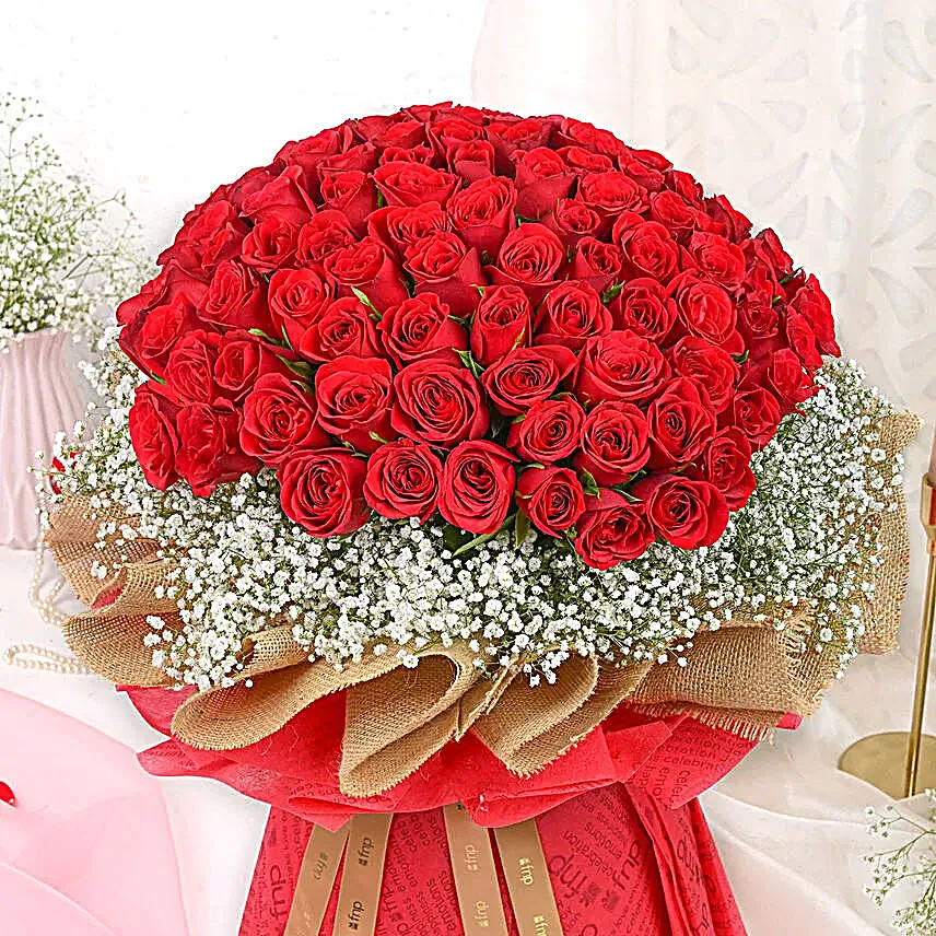 Joyful N Loved Roses Bouquet