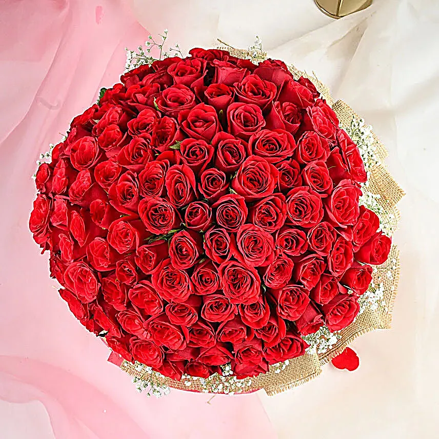 Joyful N Loved Roses Bouquet