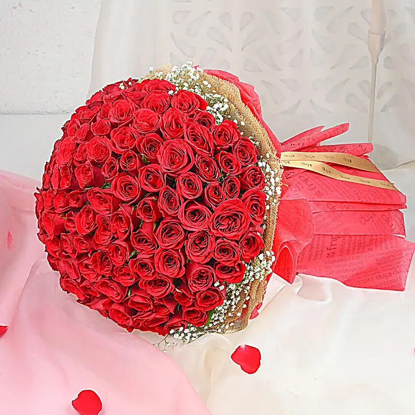 Joyful N Loved Roses Bouquet