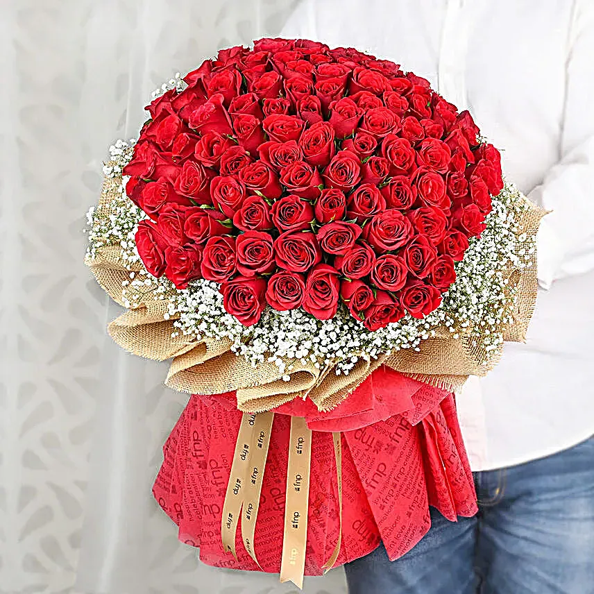 Joyful N Loved Roses Bouquet