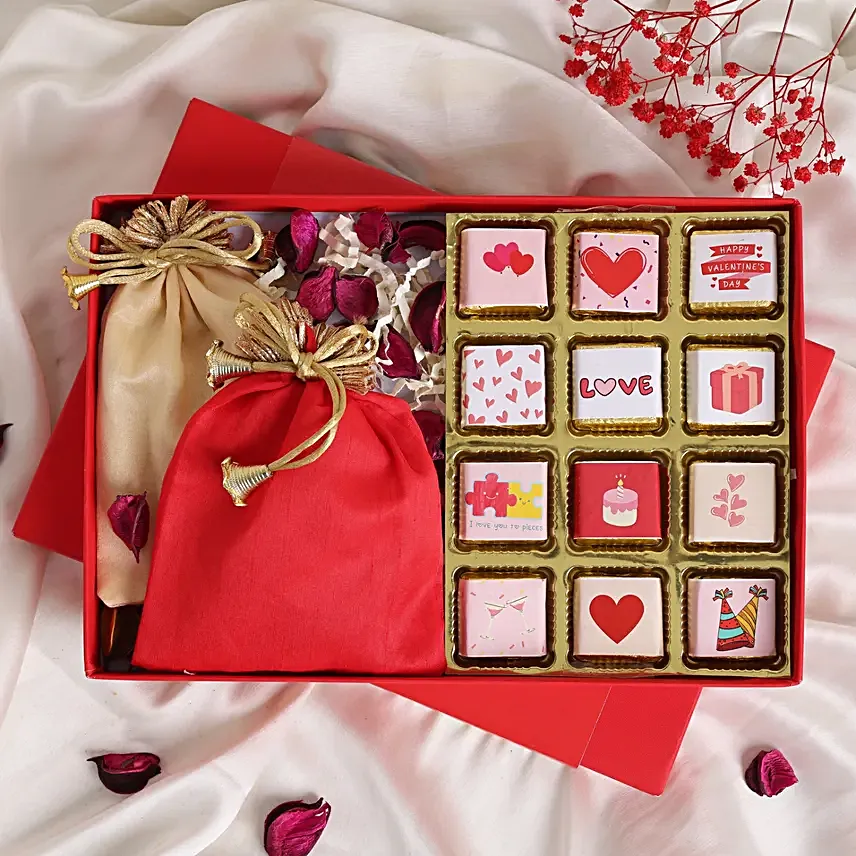 Joyful Red Roses Gift Ensemble