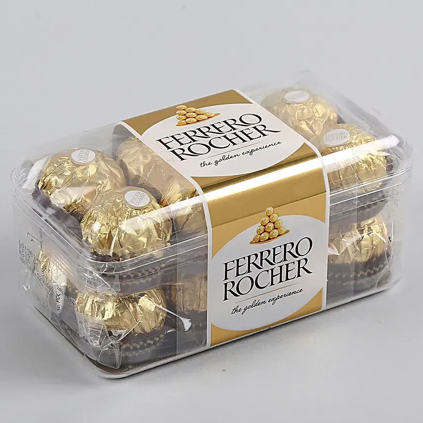 Joyful Times Roses Bouquet Ferrero Rocher Box