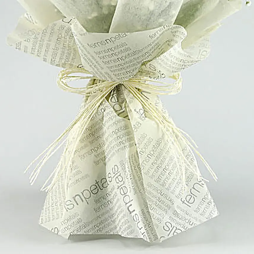 Joyful Vibes Yellow Roses Bouquet