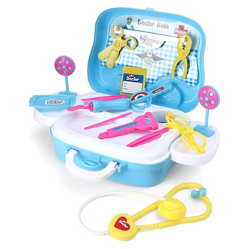 JoyJunky Kids Doctor Kit Rolling Van