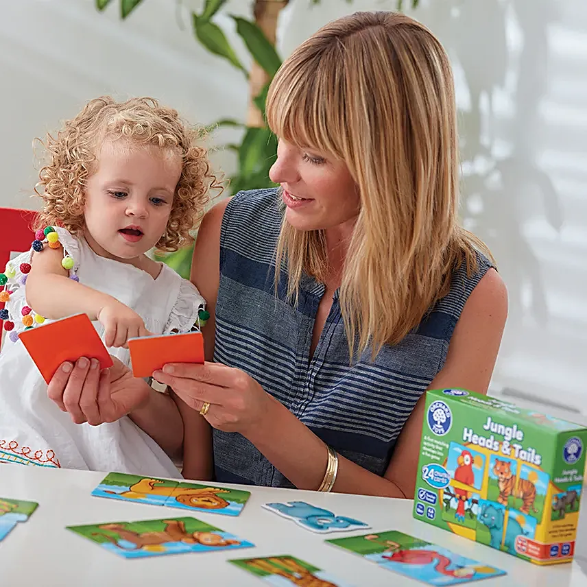 Jungle Memory Card Kids Game