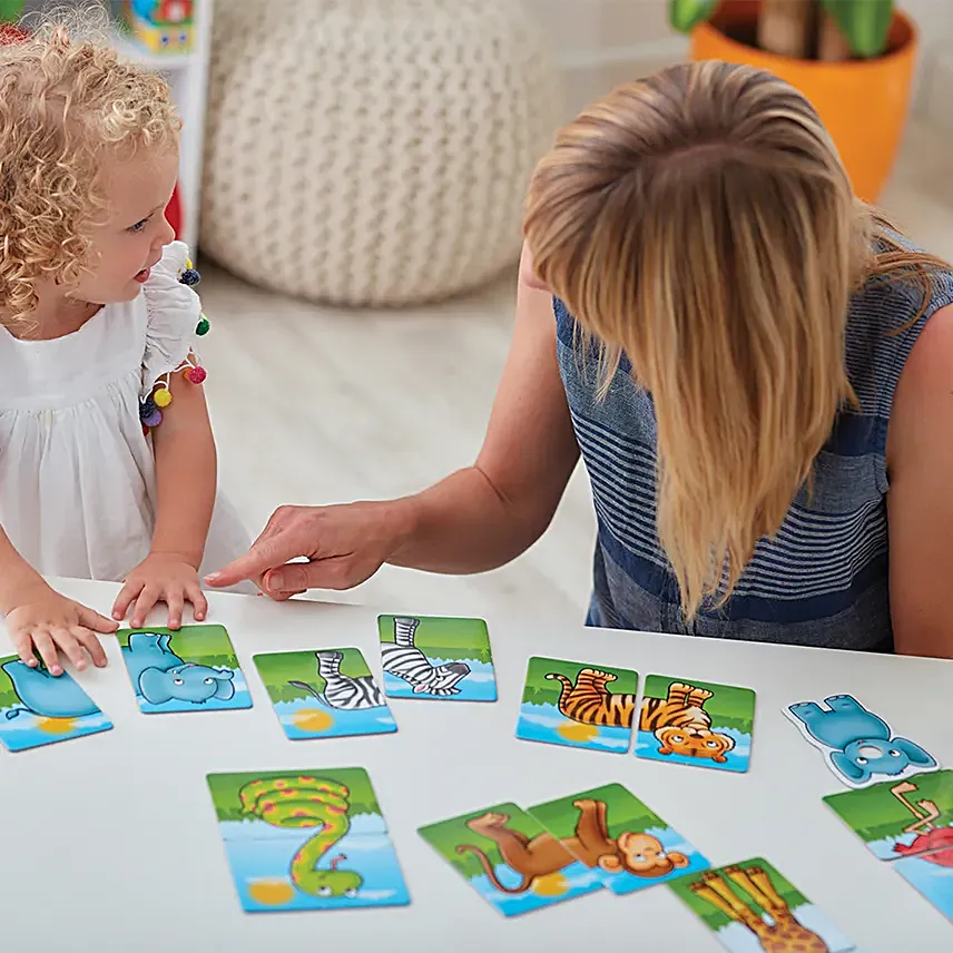 Jungle Memory Card Kids Game