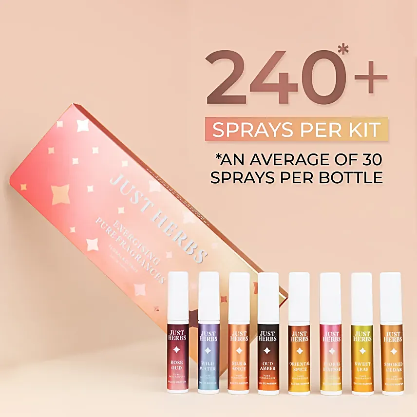 Just Herbs Energising Fragrances Gift Box