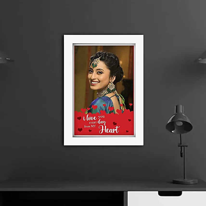 Karva Chauth Keepsake Personalised Photo Frame