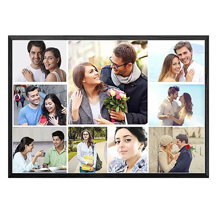 Karva Chauth Love Story Photo Frame