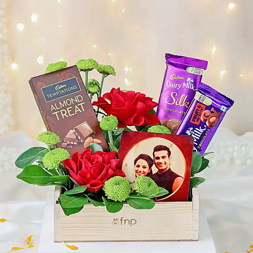 Karva Chauth Rosey Chocolates
