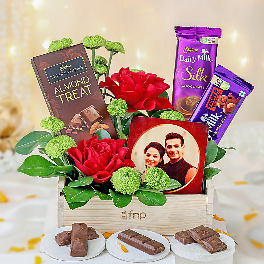 Karva Chauth Rosey Chocolates