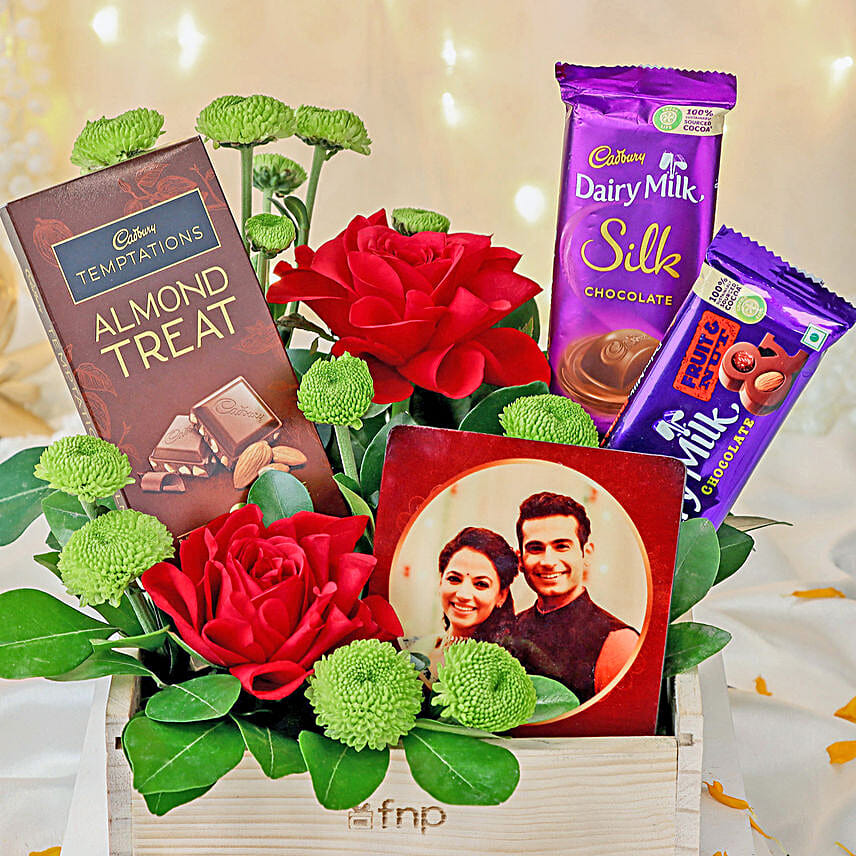 Karva Chauth Rosey Chocolates
