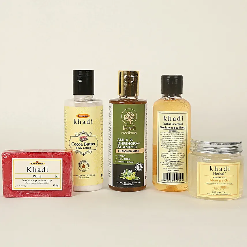 Khadi Herbal Aloevera Gel With Amla & Coco Butter