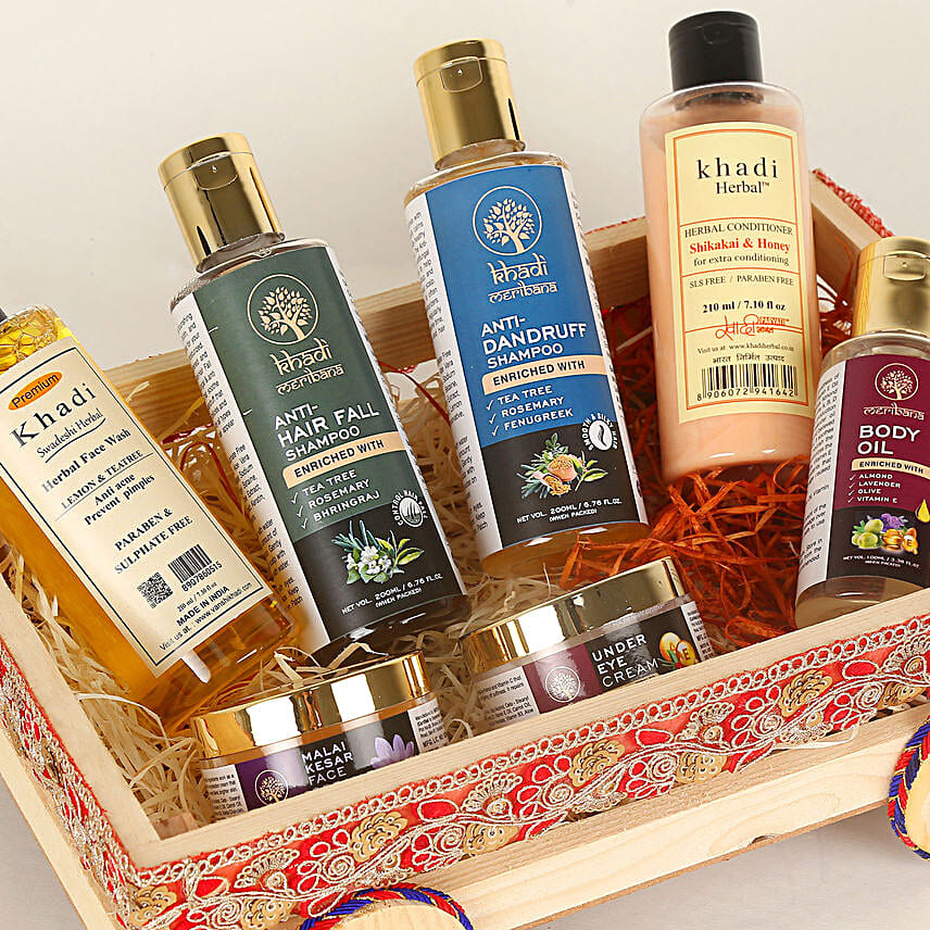 Khadi Herbal Hair Care With Kesar Face & Eye Cream