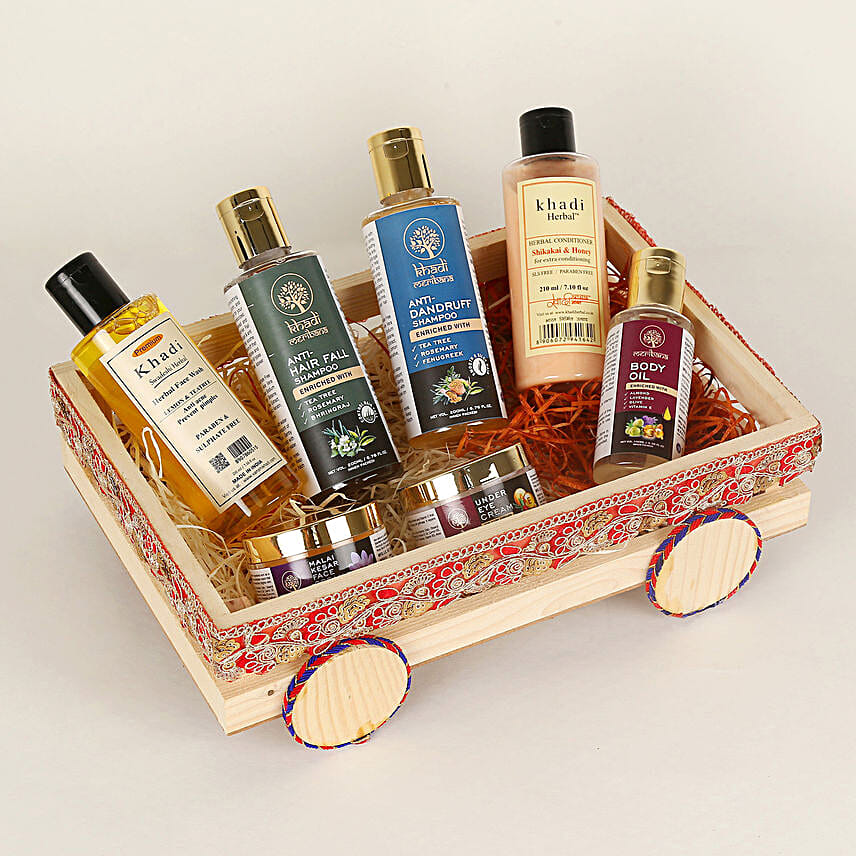 Khadi Herbal Hair Care With Kesar Face & Eye Cream