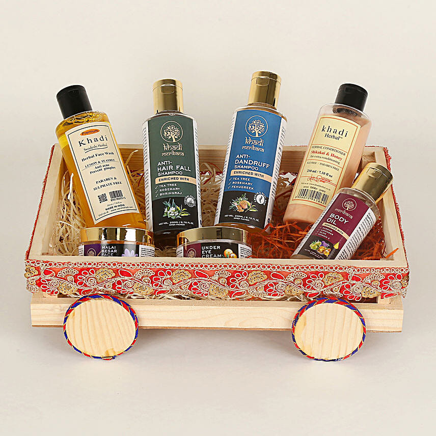 Khadi Herbal Hair Care With Kesar Face & Eye Cream