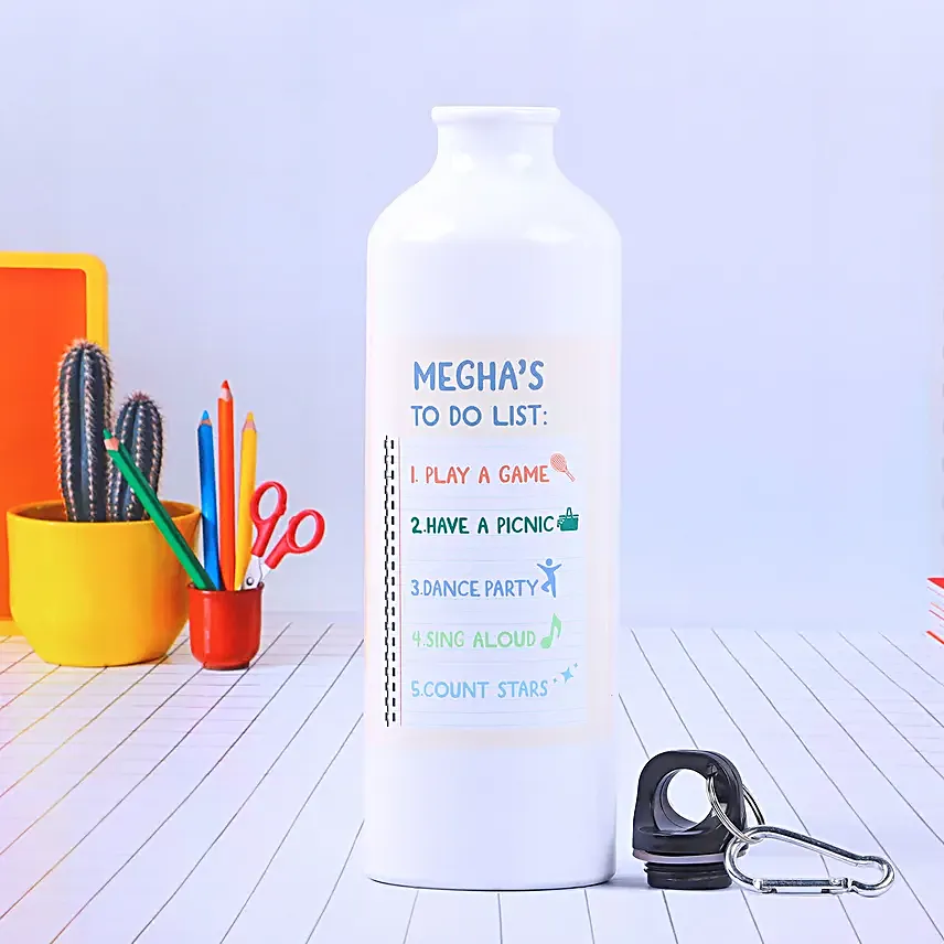 Kids Personalised To Do Sipper
