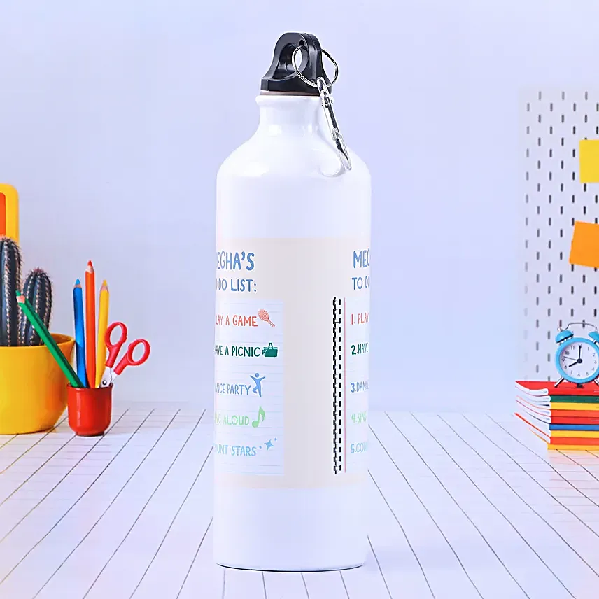 Kids Personalised To Do Sipper