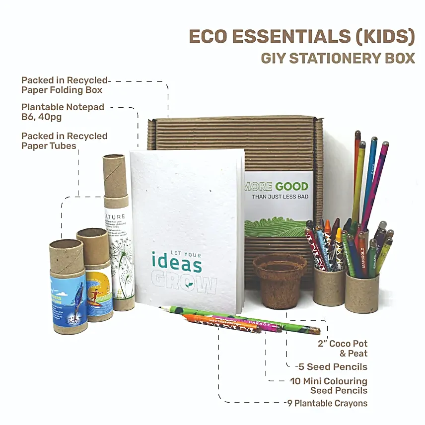 Kids Special Plantable Stationery Box