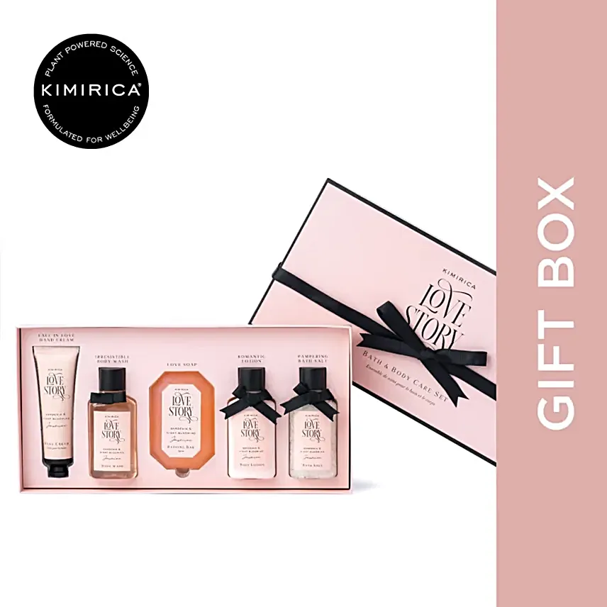 Kimirica Love Story Experience Luxury Bath N Body Care Gift Box