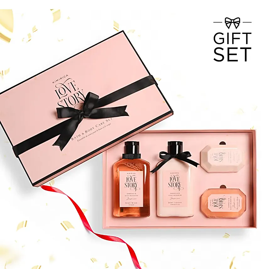Kimirica Love Story Luxury Bath N Body Care  Gift