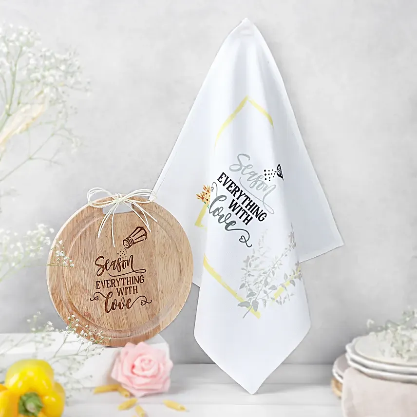 Kitchen Cook Book Gift Set