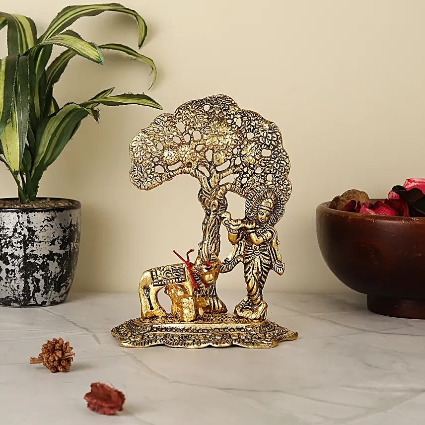 Krishnas Serenity Showpiece