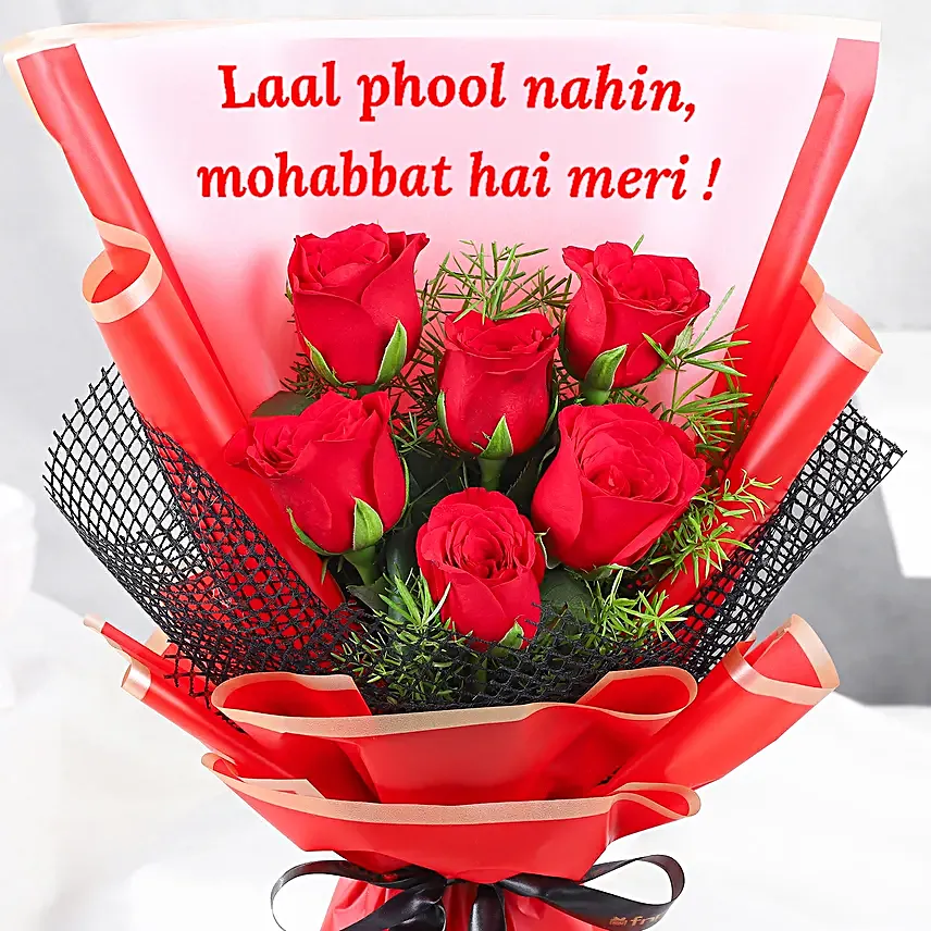 Laal Mohabbat Rose Bouquet