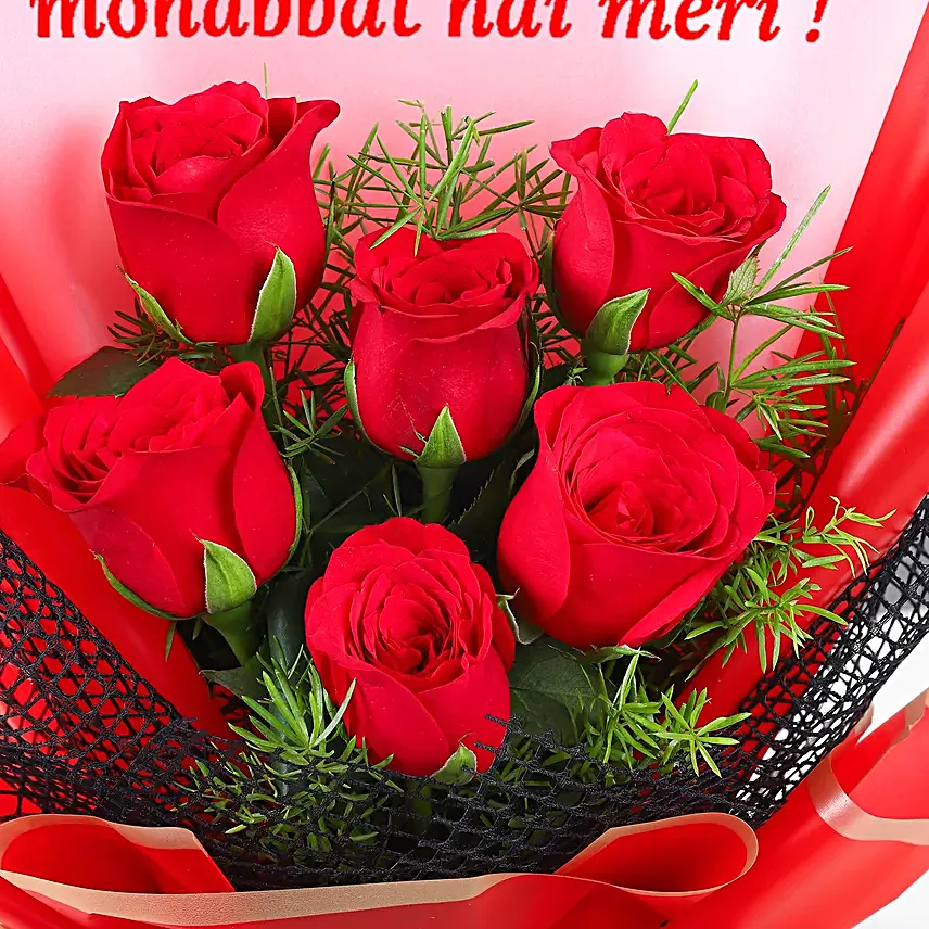 Laal Mohabbat Rose Bouquet