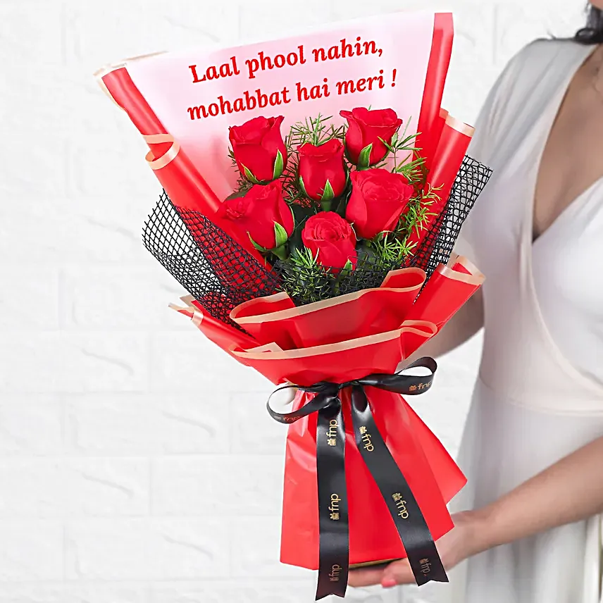 Laal Mohabbat Rose Bouquet