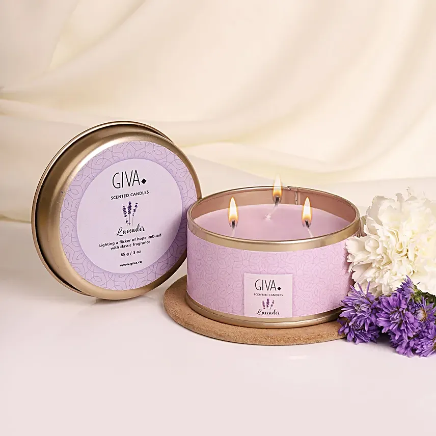 Lavender Fragrance Candle