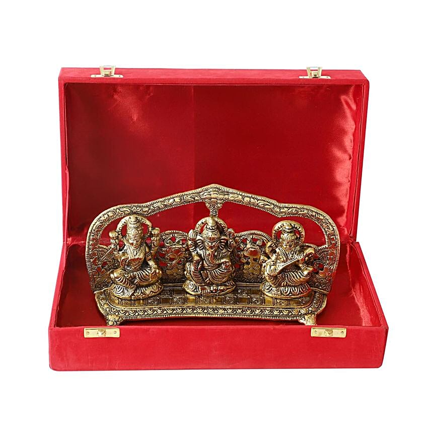 Laxmi Ganesh Saraswati Divine Trio