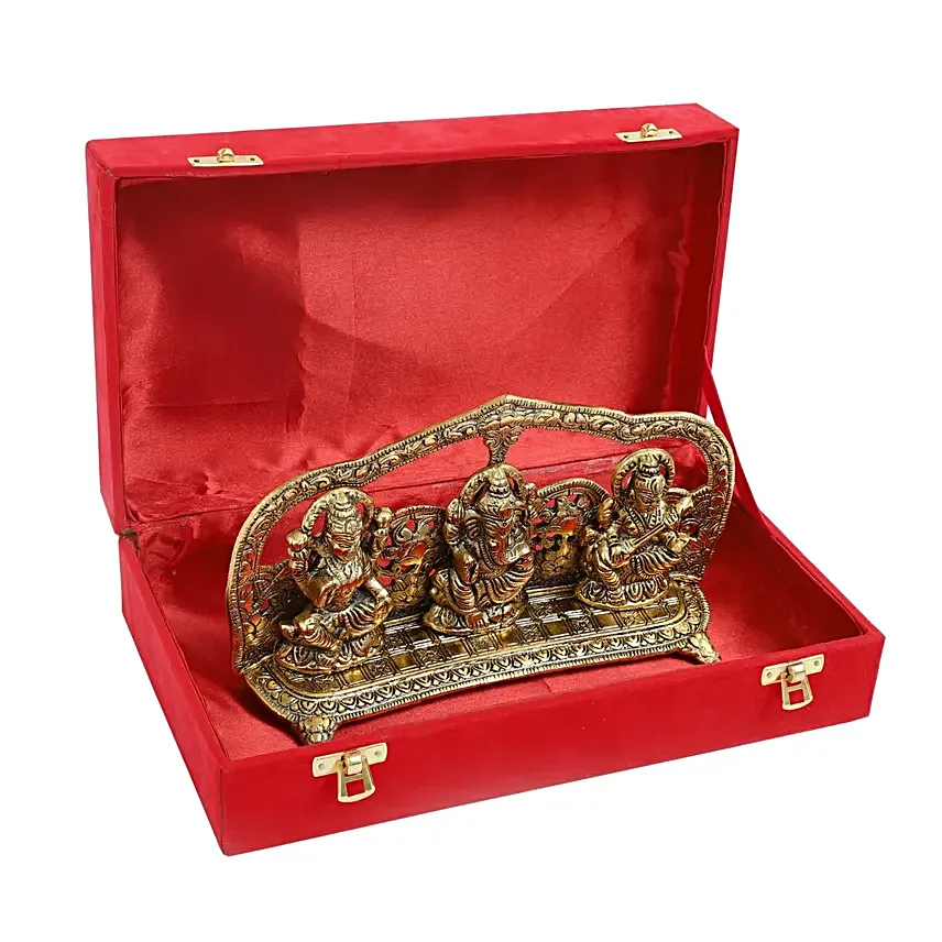 Laxmi Ganesh Saraswati Divine Trio