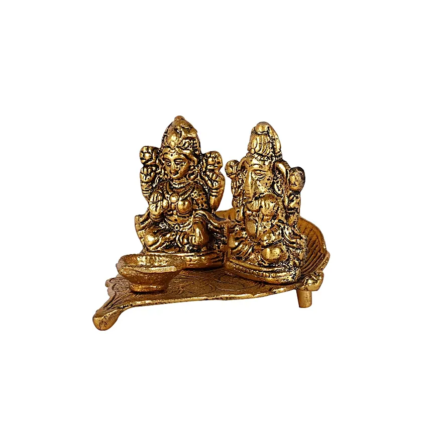 Laxmi Ganesha Diya of Prosperity