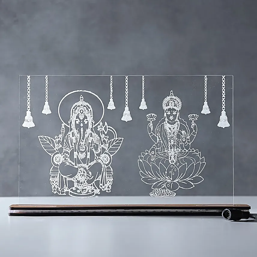 Laxmi Ganesha LED Table Top