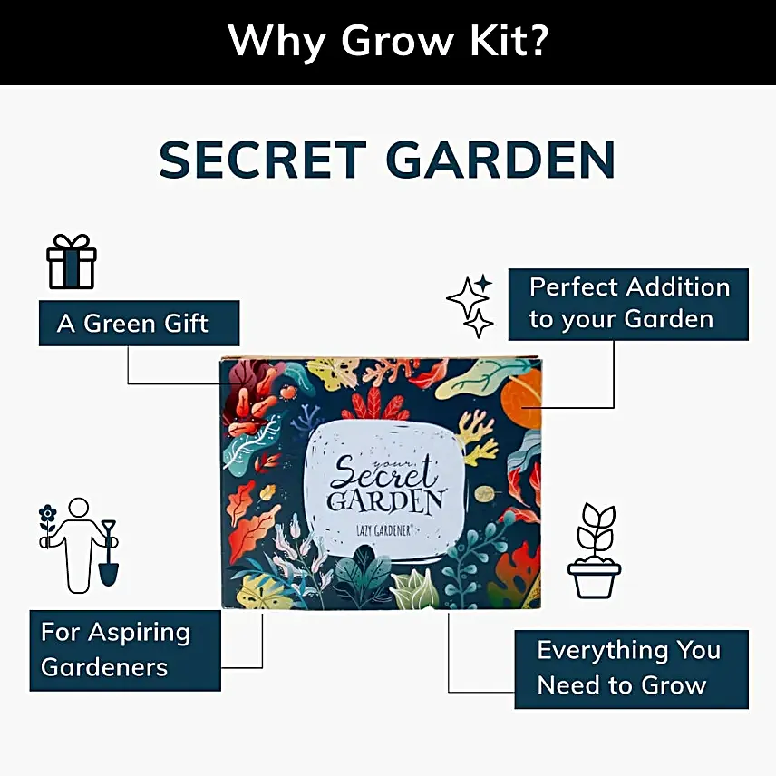 Lazy Gardener DIY Flower Grow Kit