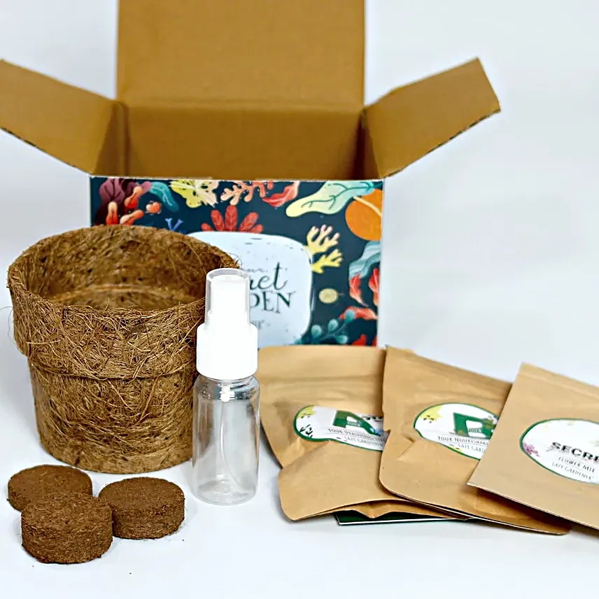 Lazy Gardener DIY Flower Grow Kit