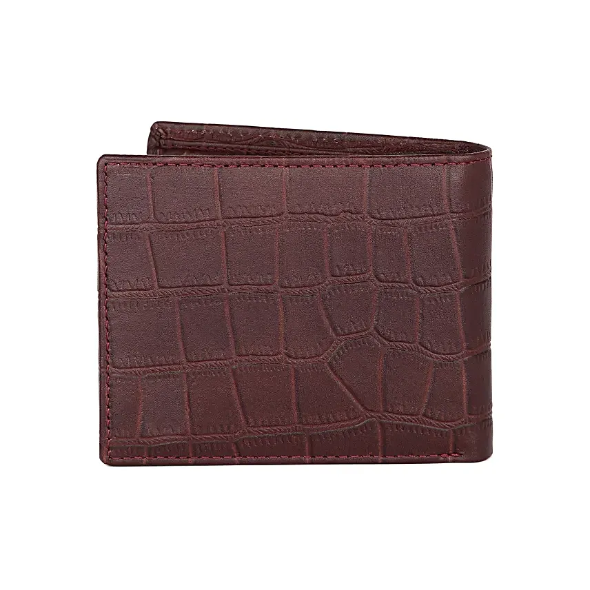 Leather Wallet N Pen Gift Box