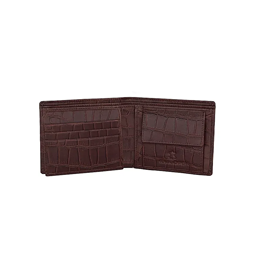 Leather Wallet N Pen Gift Box