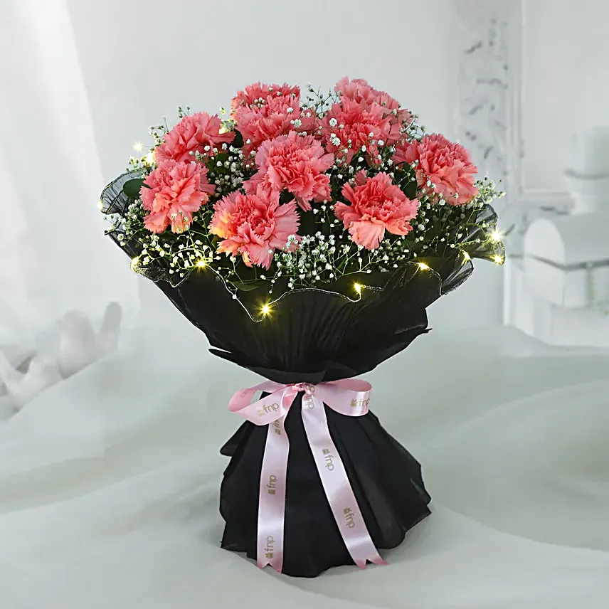 LED Light Carnation Ensemble
