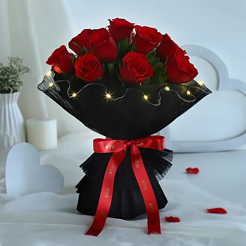 LED Red Rose Love