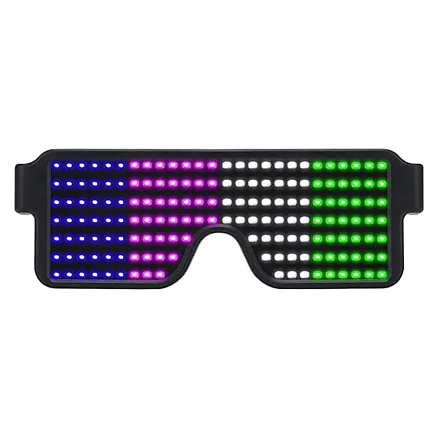 LED Wireless Digital Party Glasses