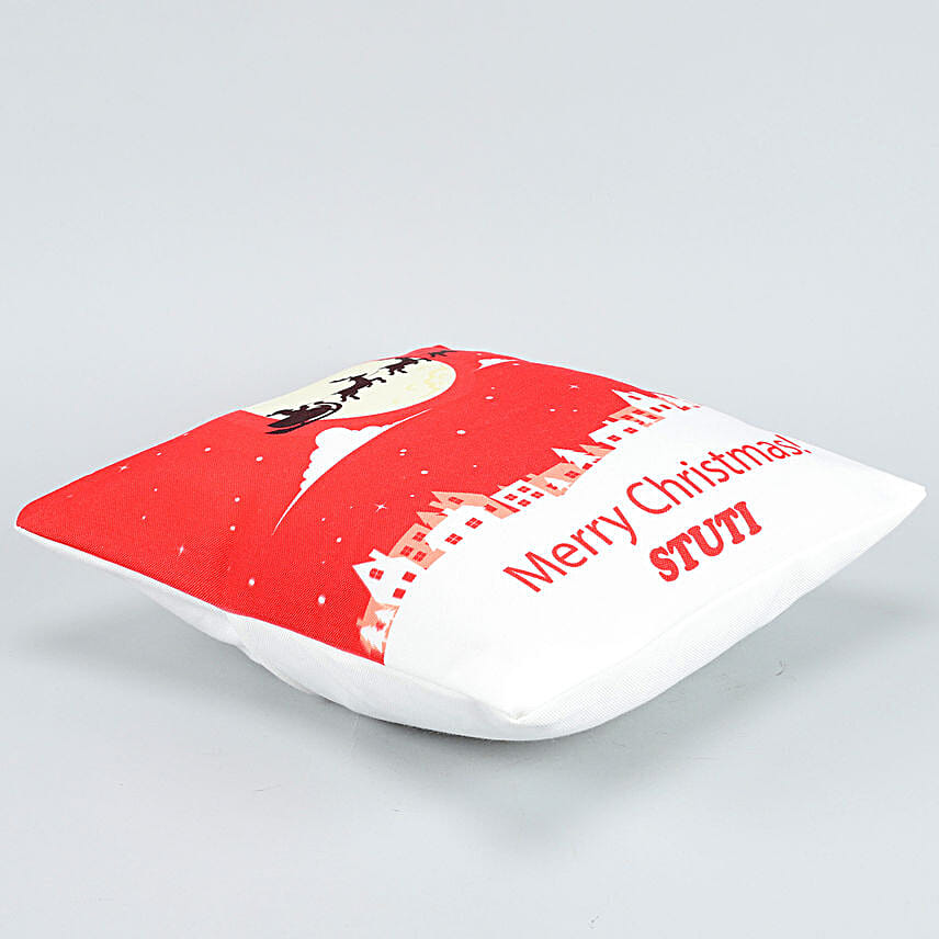 Legend Of Christmas Personalised Cushion Hand Delivery